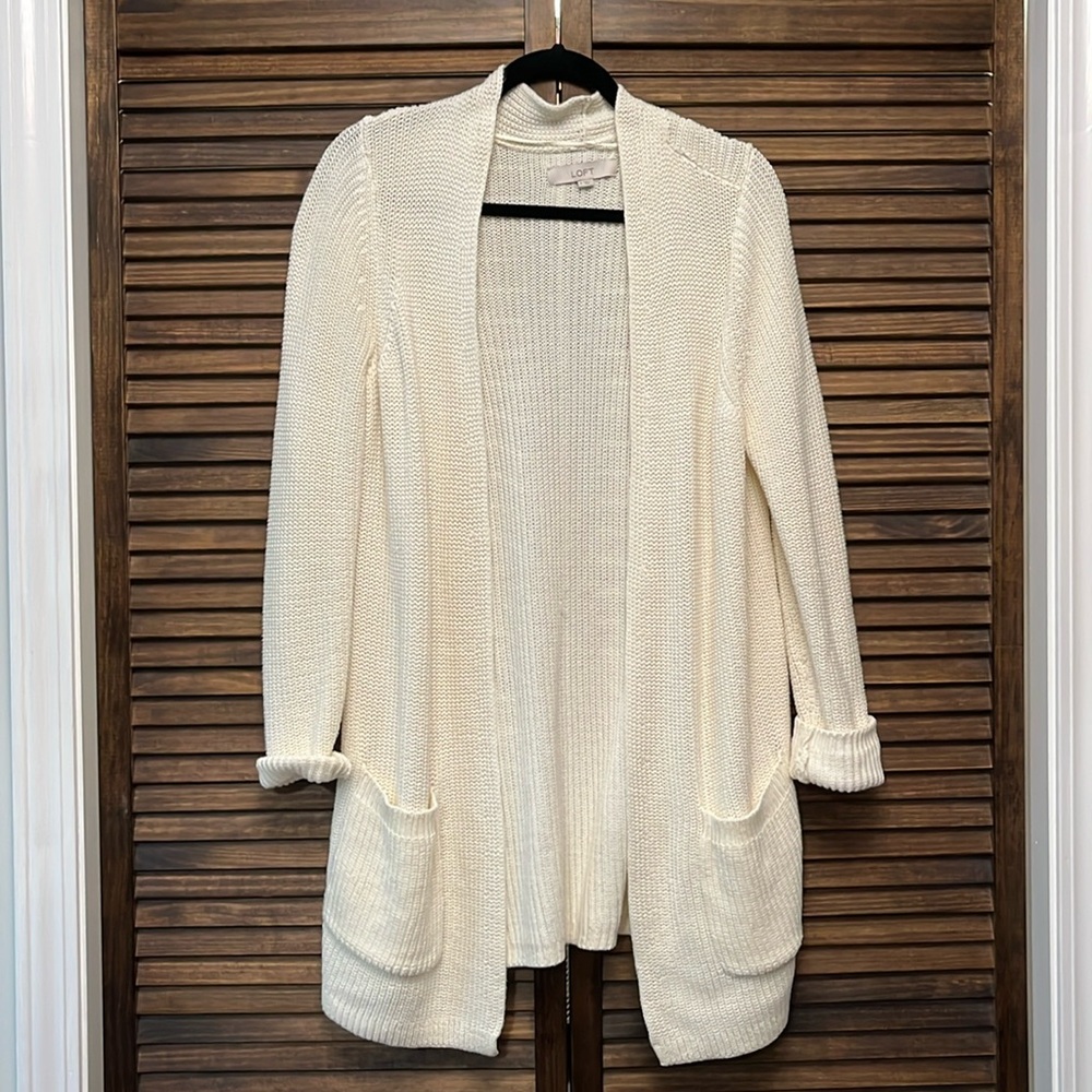 Loft Cardigan, Sz Medium